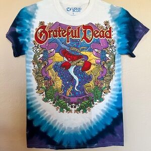 Liquid Blue Grateful Dead Tie-Dye Shirt